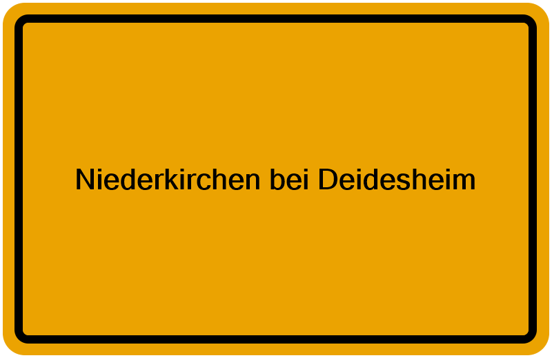 Handelsregisterauszug Niederkirchen bei Deidesheim